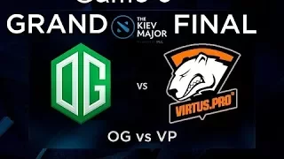 OG vs VP Game 3 Kiev Major 2017 Final