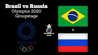 Olympic Games Tokyo 2020 - Brazil vs Russia - Highlights - Men's Volleyball - Pool Play