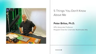 5 Things You Don't Know About Me with Peter Britos