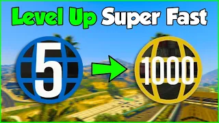 How To Level Up SUPER FAST In GTA 5 Online! (100,000 RP Per Hour!)