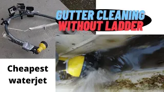 Two Story House: Cheapest High Gutter Cleaning Without Ladder