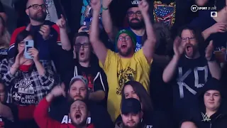 Sami Zayn brings back his Worlds Apart theme song "What a pop" WWE Smackdown 2/17/2023