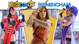 Megacon Live Birmingham 2022 | Cosplay Music Video | Cosplays from Genshin Impact, JoJo, DC & Marvel