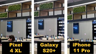 Samsung Galaxy S20+ vs Pixel 4 vs iPhone 11 Pro – Camera Comparison, 8K Video Sample & 30X Zoom.
