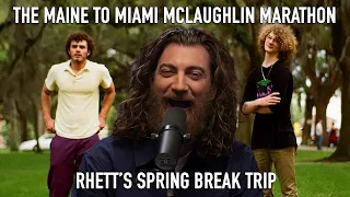 The Maine to Miami McLaughlin Marathon: Rhett's Spring Break Trip