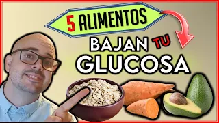 ALIMENTOS que BAJAN la GLUCOSA rápidamente || Alimentos que DESCONOCIAS para BAJAR el AZÚCAR