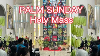 PALM SUNDAY Holy Mass @ Christ The King Seminaries with Fr. Jerry Orbos SVD