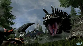 GOW4 Jormungandr... But its a Dalamadur from MH...