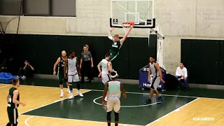 Aaron White vs Astana (2017.09.04) 8 points and 6 rebounds (first game)