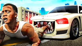 Franklin's Car Become CURSED KILLER CAR in GTA 5! 😱