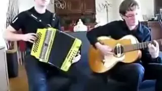 White dutch boys playing some mexican  music