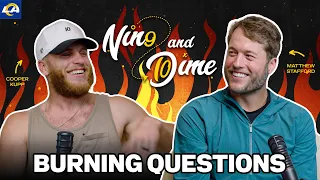 Matthew Stafford & Cooper Kupp's 'Welcome To The NFL' Moments, Pet Peeves & More | Nine & Dime Ep. 6