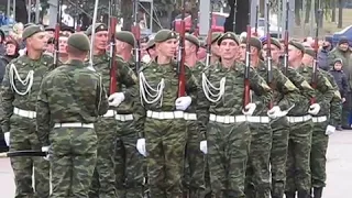Годовщина создания 2-й отдельной мотострелковой бригады ЛНР (Луганск, 1 ноября 2015)