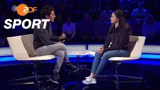 Yusra Mardini im aktuellen sportstudio über ihre Ziele | das aktuelle sportstudio - ZDF