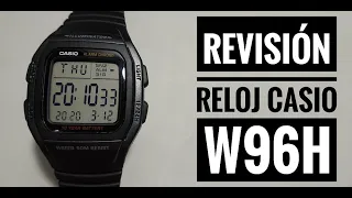 REVISION RELOJ CASIO W96H