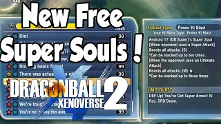 Xenoverse 2 All New DLC 17 Free Update Super Souls Breakdown