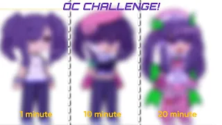 Gacha oc challenge 1m, 10m and 20m :3