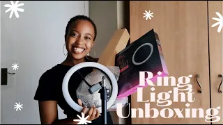 Unboxing My R300 Ring Light From TakeALot | 10 Inch | South African Youtuber