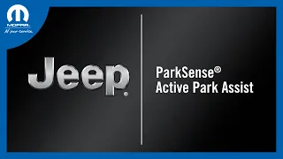 ParkSense® Active Park Assist | How To | 2022 Jeep Grand Cherokee L