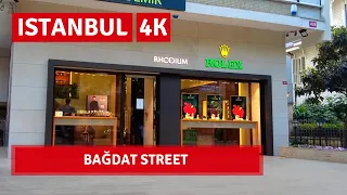 Istanbul City Walking Tour |Bağdat Street 23 June 2021 4k UHD 60fps