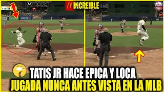 La JUGADA mas LOCA y EPICA de FERNANDO TATIS JR NUNCA ANTES VISTA en LA HISTORIA de su Carrera | MLB