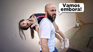 O Pai Da Aninha Levou Ela Embora A Força!!