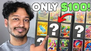 Complete Pokemon Card Master Set with only $100 (Budget CHALLENGE)