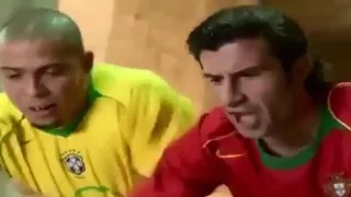 Nike Advert ● Brasil vs Portugal ft. Ronaldo, Ronaldinho, Roberto Carlos, Figo .....