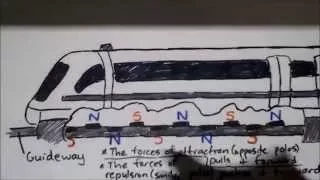 How a Maglev Train works!