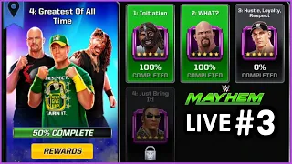 STORY M4 #3  - WWE Mayhem live