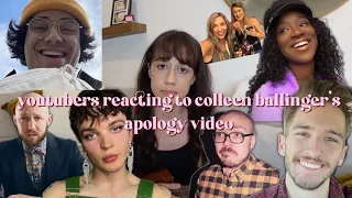 youtubers reacting to colleen ballinger's "apology" for 8 mins straight