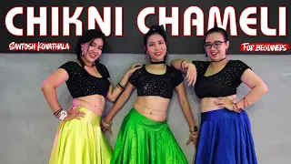 Chikni Chameli Dance Cover | Beginner | Agneepath | Katrina, Hrithik | Santosh Choreography