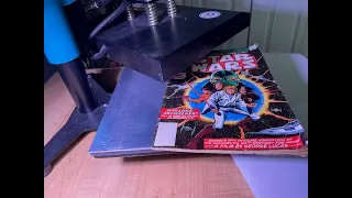 Basic clean and press of a comic book- Star Wars #1 35 cent variant.