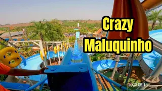 Crazy - Maluquinho - Thermas dos Laranjais Waterpark - Olímpia SP Brasil 🇧🇷