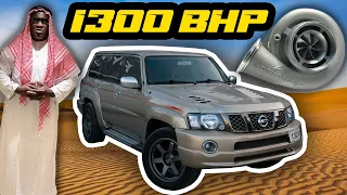 *FIRST DRIVE* MY 1300 BHP NISSAN PATROL😮‍💨👌🏾