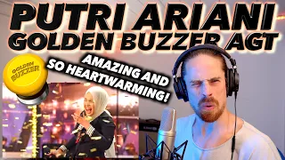 PUTRI ARIANI RECEIVES GOLDEN BUZZER! | 'AGT 2023' FIRST REACTION!  (SHE DESERVES THIS SO MUCH!!!)