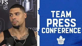 Maple Leafs Media Availability Playoff Practice | April 21, 2024