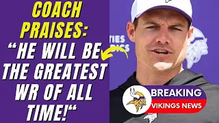 🚨🔥 BREAKING NOW! WHY IS EVERYONE TALKING ABOUT THIS WR? VIKINGS NEWS TODAY