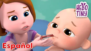 Bebé Está Enfermo 🤒 | Hello Tiny en Español | Canciones infantiles para bebes