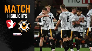 Highlights | Cheltenham Town v Newport County