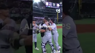 The Cleveland guardians are AL champs