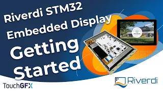 Getting Started with Riverdi STM32 Embedded Display and TouchGFX free library