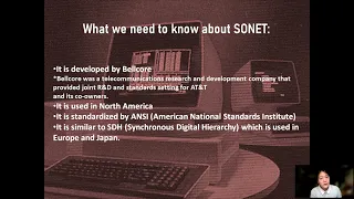 SONET, a TDM technology