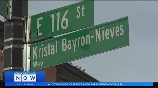 Harlem street renamed for teenager killed while working at Burger King