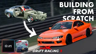 Building Silvia S15 from scratch in CarX Drift Racing 3 | Max Graphics | M1 Apple