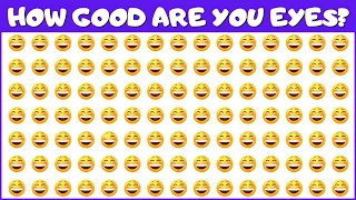 HOW GOOD ARE YOUR EYES #48 l Find The Odd Emoji Out l Emoji Puzzle Quiz  PAM GAMING