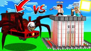 CHOO CHOO CHARLES vs NAJPILNIEJ STRZEŻONA BAZA W MINECRAFT?! GPLAY & LUMI