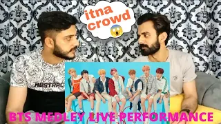 Pakistani Reaction to BTS MEDLEY LIVE PERFORMANCE 🔥 #bts #reactionto bts #btsmedleyperformance