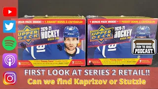 First look at 2020-21 Upper Deck Series 2 Hockey Retail! Opening up 2 blasters, Young Guns Time!