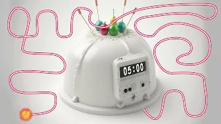 Crazy Cake 5 minute explosion timer - 5 MINUTE COUNTDOWN